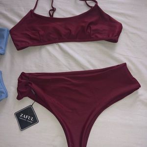 NWT High Waist Bikinis (assorted colors)